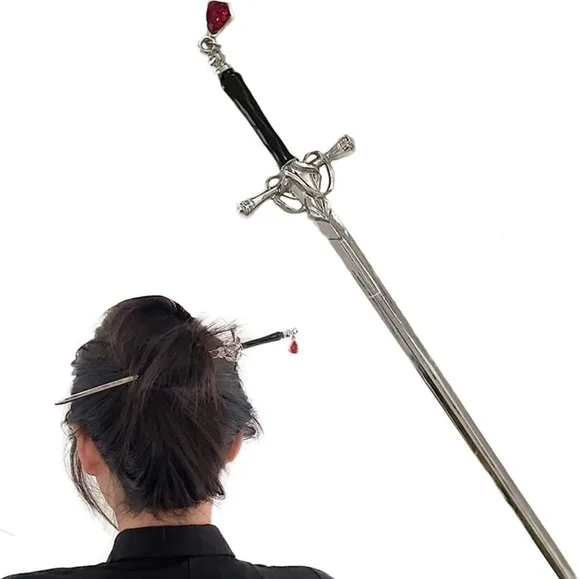 Sword Hairpins Set - Picture 9 of 13